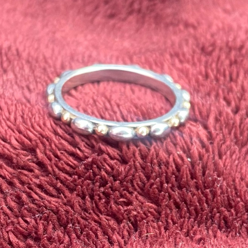 Authentic Pandora two tone ring